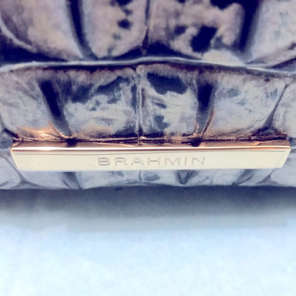 Brahmin Twilight Blue Ombre Melbourne LORELEI Shoulder bag  BNWT - Picture 3 of 9